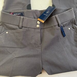 Ariat Charcoal Gray Equestrian Breeches